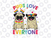 Pride Parade Pugs Love Everyone LGBT Pugs Gay Pride LGBT Svg, LGBT Pugs Gay Pride Svg, Digital Download