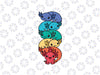 Gay Pride Axolotl Svg, LGBT Kawaii Axolotl Svg, Cute Anime Rainbow Png, Gay Pride LGBTQ Svg, Digital Download