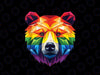 PNG ONLY Geometric Bear in LGBT Flag Png, Gay Pride Bear Png, Lgbt Png, Digital Download