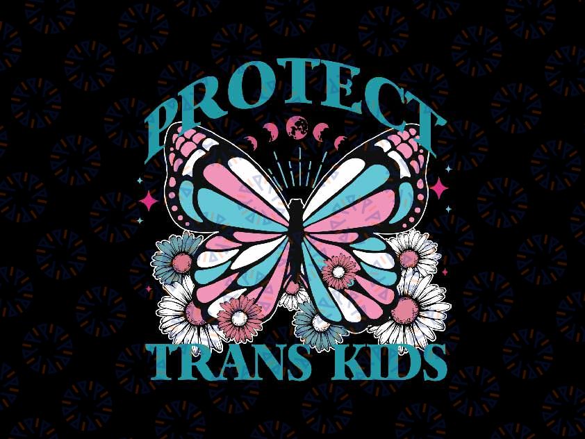 Protect Trans Kids Butterfly LGBT Svg, Gay Lesbian Transgender Svg, Lgbt Png, Digital Download