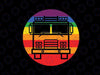 Retro Firetruck Rainbow LGBT Svg, Gay Pride Lesbian LGBT Svg, Lgbt Png, Digital Download