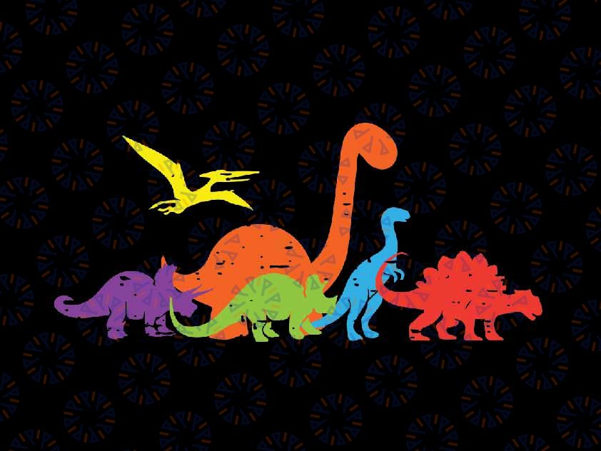 Kids Gay Dinosaurs Rainbow Pride Flag LGBTQ Svg, Lgbtq T-rex Svg, Lgbt Png, Digital Download