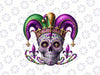 PNG ONLY Mardi Gras Sugar Skull Png, Skeleton Mardi Gras Png, Mardi Gras Png, Digital Download