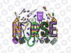 PNG ONLY Mardi Gras Day Nurse New Orleans Nursing Festival Png, Mardi Gras Lpn Nurse Png, Mardi Gras Png, Digital Download