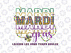 PNG ONLY Mardi Gras Party Png, Funny Mardi Gras Glitter Png, Mardi Gras Png, Digital Download