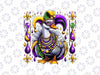 PNG ONLY Mardi Gras Goose Png, Mardi Gras Beads Png, Mardi Gras Png, Digital Download