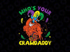 PNG ONLY Whos Your Crawdaddy Mardi Gras Crawfish Jester Beads Png, Funny Mardi Gras Png, Digital Download