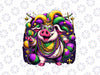 PNG ONLY Mardi Gras Swine Pig Png, Pig Lover With Fleur De Lis Hat Png, Mardi Gras png, Digital Download