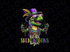 PNG ONLY Trex Dinosaur Mardi Gras Png, Let The Shenanigans Begin Dinosaur Lover Png, Digital Download