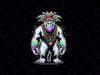 PNG ONLY Funny Big-foot Sasquatch Mardi Gras Festival Png, Mardi Gras Sasquatch Png,  Mardi Gras Png, Digital Download