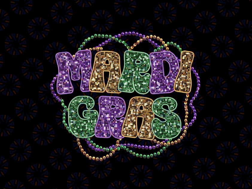 PNG ONLY Retro Mardi Gras Festival New Orleans Png, Mardi Gras Png, Digital Download