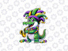 PNG ONLY Cute Mardi Gras Alligator Jester Hat Carnival Parade Png, Mardi Gras Png, Digital Download