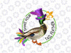 Shake Your Tail Feather Png, Mardi Gras Duck Hunting Png, Mardi Gras Duck, Mardi Gras Png, Digital Download