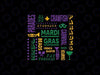 Mardi Gras Parade Carnival Svg, Fleur De Lis Design Svg, Mardi Gras Png, Digital Download