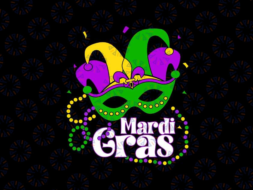 Beads Mas-k Feathers 2024 Svg, Mardi Gras Mask Face Svg, Mardi Gras Png, Digital Download