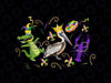 Mardi Gras Alligator Pelican Crawfish Png, Flower De Luce Png, Saints New Orleans, Mardi Gras Pelican Carnival, Digital Download