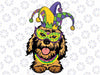 Funny Mardi Gras Dog Apparel, Golden Doodle Dog Mom Dad Svg Png, Cute Mardi Gras Dogs Clipart, Instant Download, PNG Sublimation