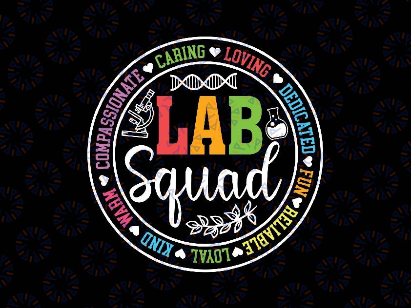 Lab Squad Funny Lab Week 2024 Svg, Medical Laboratory Technician Svg, Mother's Day Png, Digital Download