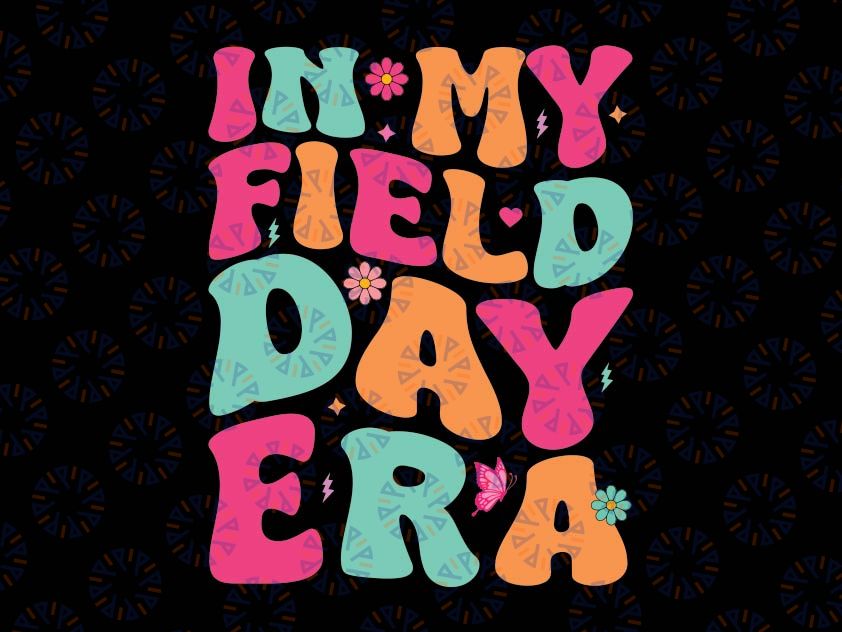 In My Field Trip Era Retro Svg, Groovy Teacher Field Day 2024 Svg, Digital Download