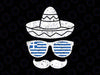 Greek Easter Sunglasses Cinco De Mayo Mexican Boys Svg, Mexican Sombrero Hat Svg, Digital Download