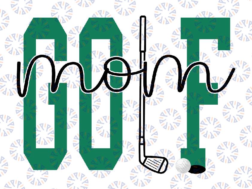 Golf Mom Mothers Day Svg, Master Golf Mom golfer Svg, Mother's Day Png, Digital Download