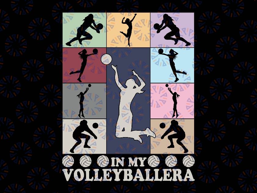 In My Volleyball Era Retro Vintage Svg, Volleyball Sport Game Day Svg, Mother's Day Png, Digital Download