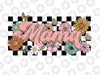 PNG ONLY Retro Groovy Flower Mama Png, From Son Daughter Retro Png, Mother's Day Png, Digital Download