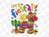PNG ONLY Cinco De Mayo Girls Boys Png, Mexican Let's Fiesta Fun Png, Digital Download
