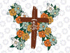 Faith Retro Cross Butterfly Religious Christian Png, Butterfly Cross Sublimation, Faith Ch-ris-tian Png, Mothers Day, Digital Download