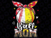 Ball Mom Baseball Softball Mom Mothers Day Png, Baseball Mom Png, Ball Mom Leopard Png, Mother Day, Digital Download