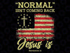 Normal Isn't Coming Back Je-sus Is Revelation 14 Ch-ris-tian Png, Je-sus Quote Png, Mothers Day Png, Digital Download