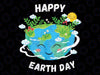 Earth Day 2023 Happy Earth Day Cute Earth Png, Cute Rainbow Earth Lover Png, Mothers Day png, Digital Download