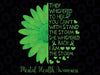 Mental Health Awareness Matters Sunflower I Am The Storm Png, They Whispered To Her Png, Mothers Day png, Digital Download