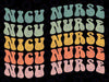 NICU Nurse ICU Neonatal Retro Nursing Team Tiny Humans Svg, Retro Nicu Nurse Design Png, Mothers Day Png, Digital Download
