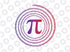 Funny Pi Day Spiral, Pi Math For Pi Day Png, Teacher's Day Png, Coffee and Pi Png,Inspirational Png, Gift for Teacher Png, Math Png