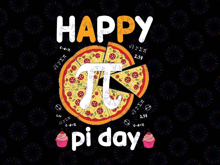 Happy Pi Day, Pie Day Pizza - Mathematics Pi Symbol Png, Math Logo ,Cute Pi Day Png, Pi Atom Png, 3.14159 Png, PiDay, Digital Download