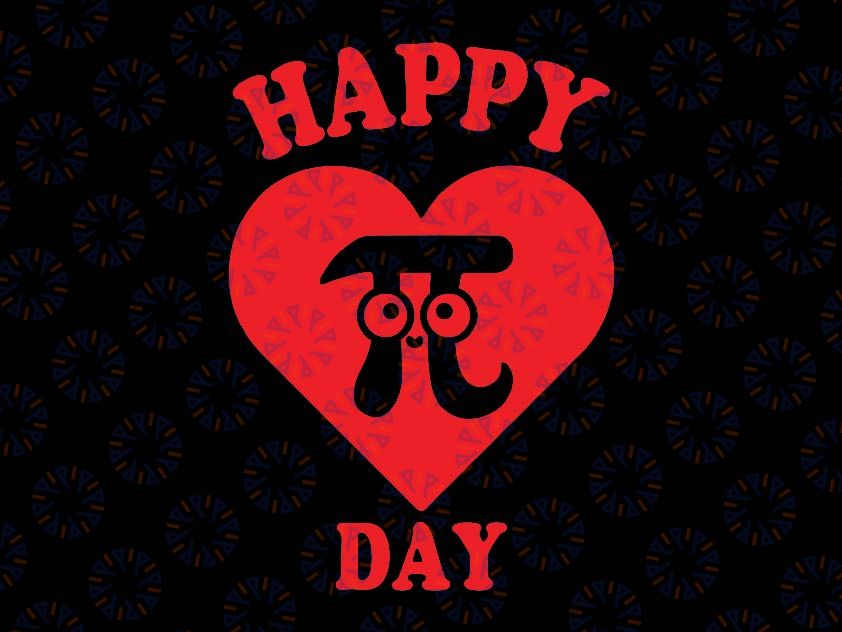 Happy Pi Day Math Coach Teacher Svg, Pi Day Kawaii Lover Heart Svg, Pi Day Png, Digital Download