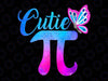 Adorable Cutie Pi Mathematics Pie Symbol Pun Pi Day 2024 Png, Pi Day Png, Digital Download