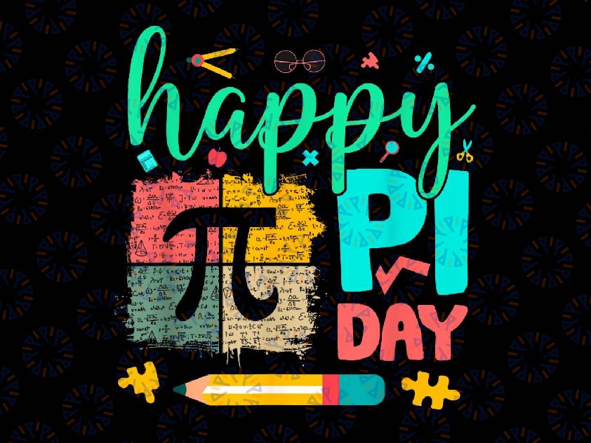 Retro Pi Day 3.14 Pi Symbol Png, Math Teacher Students Png, Pi Day Png, Digital Download