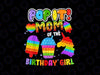 Pop It Mom of the Birthday Girl PNG, Unicorn Birthday PNG, Fidget Kids Sublimation, Mom Of The Birthday Girl PNG,