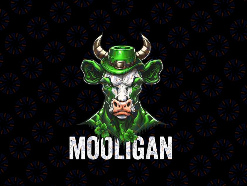 PNG ONLY Funny St Patricks Day Hooligan Mooligan Cow St Paddy Party Png, Cow Patricks Day Png, Digital Download