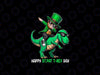 PNG ONLY Dabbing Leprechaun Riding Dino Saurus Png, Funny St Patricks Day Png, Digital Download