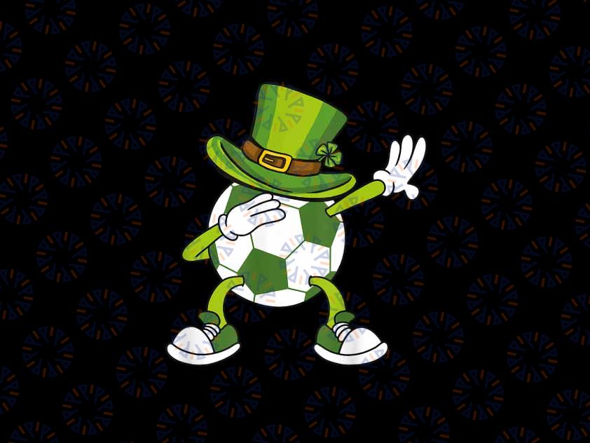 PNG ONLY Soccer Boy St Paddys Day Leprechaun Hat Png, Dabbing Soccer Ball Png, St Patricks Day Png, Digital Download