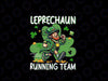 PNG ONLY Leprechaun Running Team St Patricks Day Png, Leprechaun Half Marathon Png, St Patricks Day Png, Digital Download