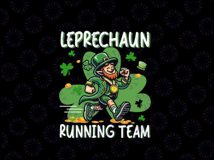 PNG ONLY Leprechaun Running Team St Patricks Day Png, Leprechaun Half Marathon Png, St Patricks Day Png, Digital Download