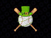 PNG ONLY St Patricks Day Shamrock Baseball Saint Paddy's Png, Green Saint Patricks Png, St Patricks Day Png, Digital Download