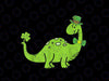 PNG ONLY Dinosaur Wearing Leprechaun Hat St Patricks Day Png, Dinosaur Shamrock Png, Patrick's Day Png, Digital Download