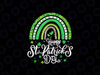 PNG ONLY Happy St. Patricks Day Rainbow Leopard Png, Shamrock Irish Rainbow Png, Patrick's Day Png, Digital Download