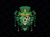 PNG ONLY Skull Wearing Hat St Patricks Irish Png, Skeleton Patricks Skull Png, Patrick's Day Png, Digital Download