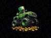 PNG ONLY St Patricks Day Lucky Monster Truck Png Sublimation Designs, Digital Download